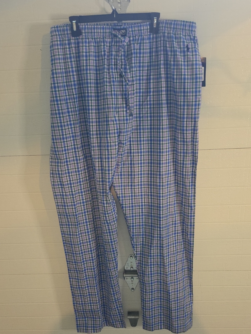 Polo Ralph Lauren Blue Plaid Pajama Pants Size 2xl
